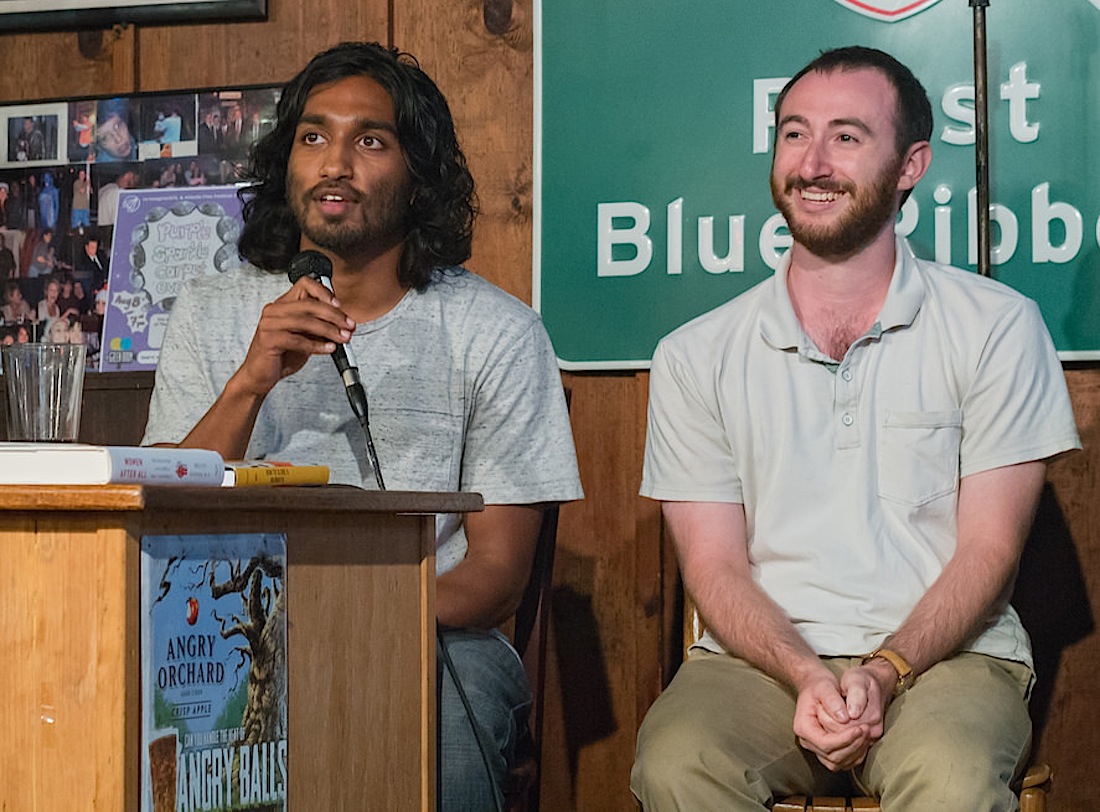 Ruwan Subasinghe and Alex Weiss created the 'nanoFarm.'