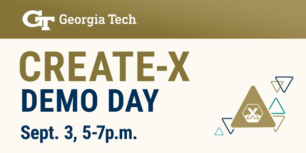 CREATE-X Demo Day 2026 Logo